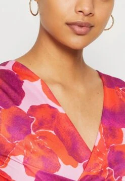 Anna Field Jerseyjurk - Red/Pink -Anna Field Verkoopwinkel 0be8e22a795f4d60ad3f227759e7e096