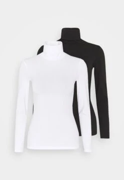 Anna Field 2 Pack - Longsleeve - Black/White -Anna Field Verkoopwinkel 0fcff950906943e8a3b550c9d4c8162c