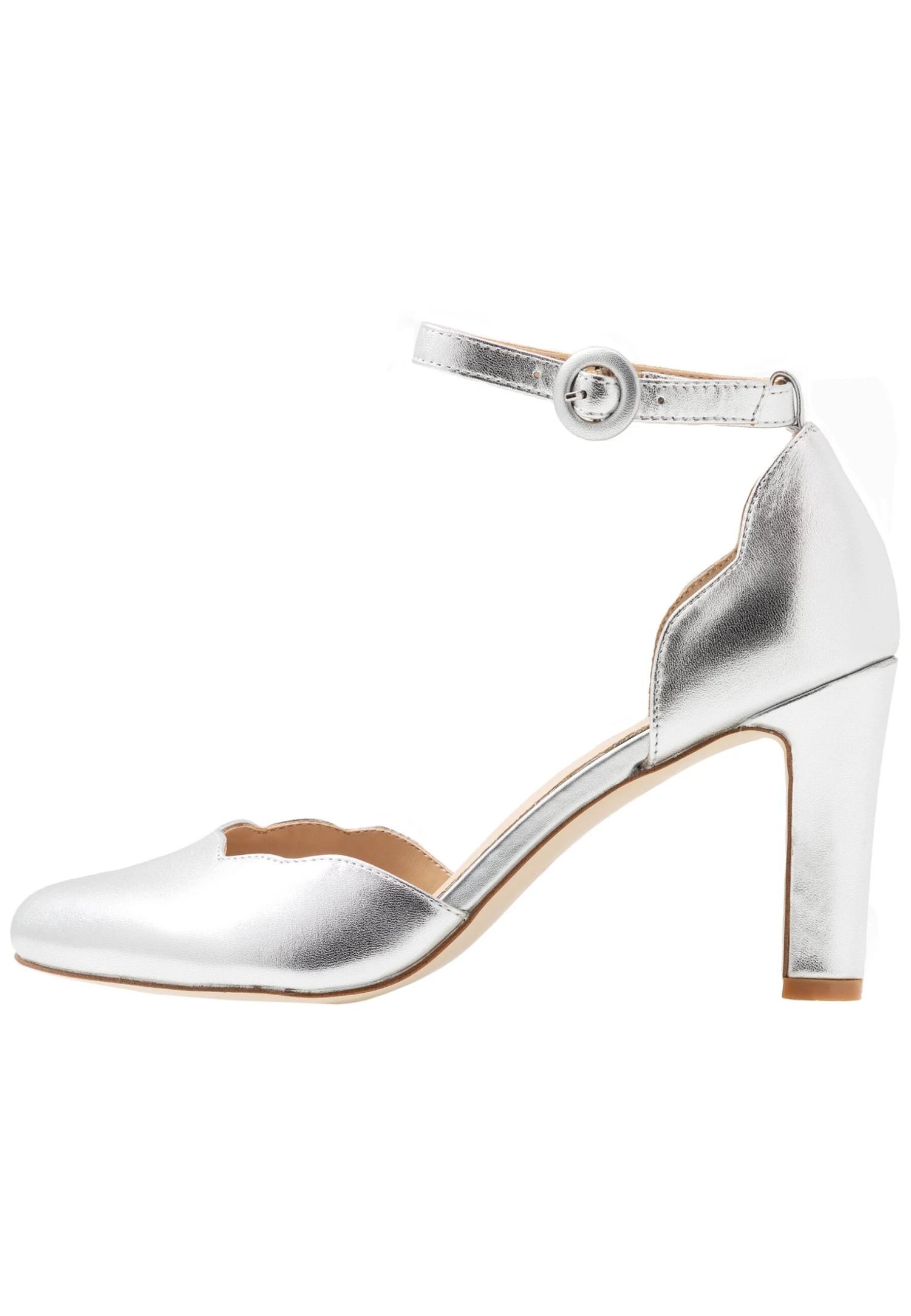 Anna Field Leather Pumps - Hoge Hakken - Silver - Afbeelding 2