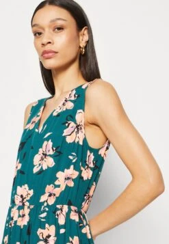 Anna Field Maxi-Jurk - Dark Green/Pink -Anna Field Verkoopwinkel 19d6a6683b604f7b8cc76e9d02f6e639