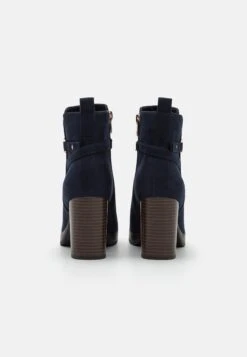 Anna Field Enkellaarsjes Met Plateauzool - Dark Blue -Anna Field Verkoopwinkel 47a9b861b55c496aad57a244d252004e