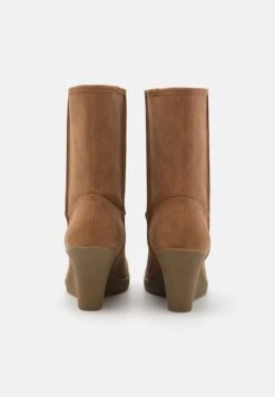 Anna Field Winter Boot - Enkellaarsjes Met Sleehak - Cognac -Anna Field Verkoopwinkel 7996478d26b54973a4236206968037b1