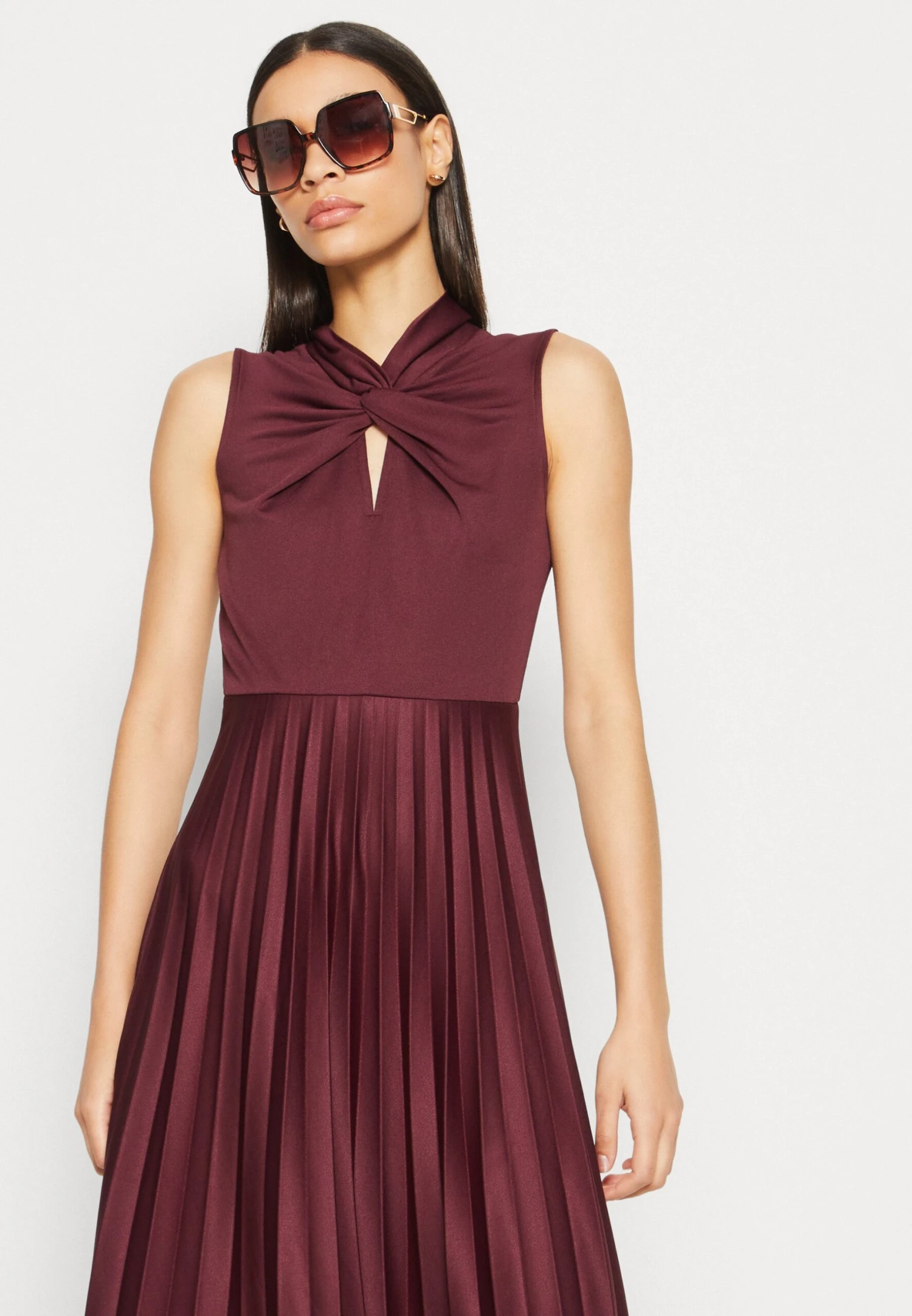 Anna Field Jerseyjurk - Bordeaux - Afbeelding 4