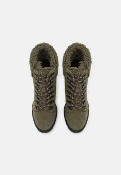 Anna Field Leather - Veterboots - Khaki -Anna Field Verkoopwinkel 7d8c23ada9ed4ab4b7dcf756f86fb7ba