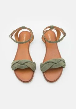 Anna Field Leather - Sandalen - Khaki -Anna Field Verkoopwinkel 9a88df08c5874fc2bfff3b2e487eff3d