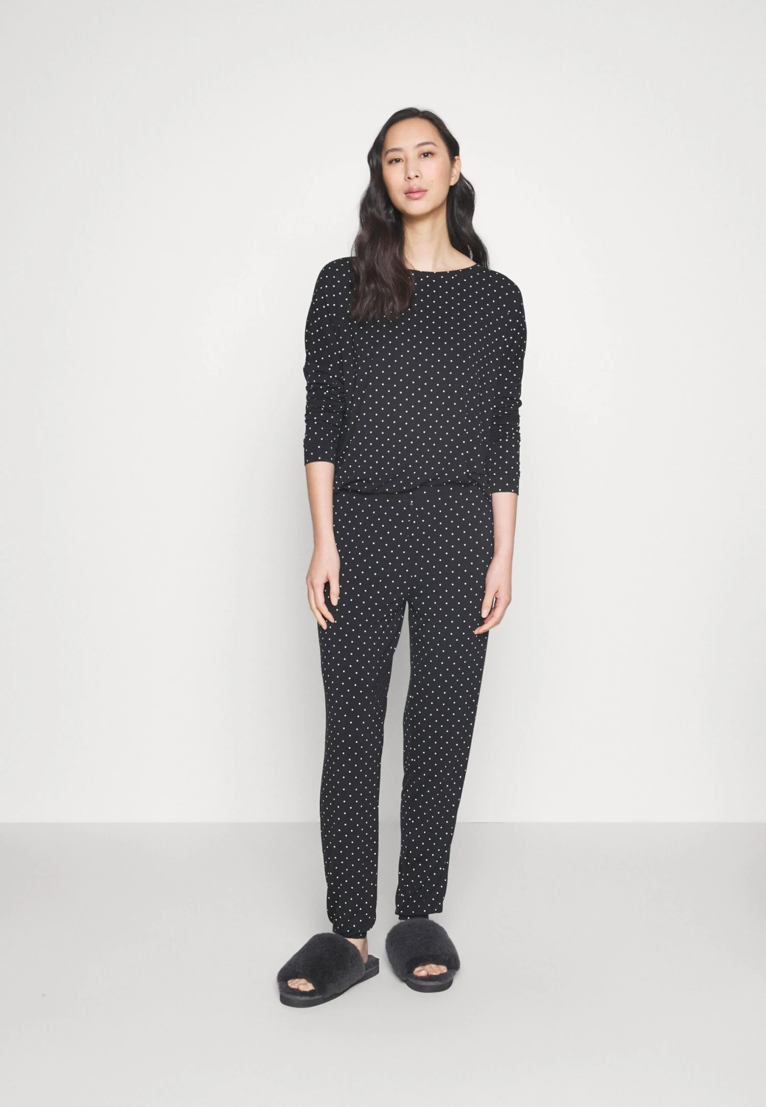 Anna Field Pyjama - Black/White - Afbeelding 2