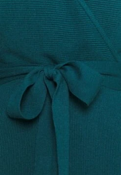 Anna Field Wrap V Ausschnitt Mini Strickkleid Mit Gürtel - Etui-Jurk - Deep Teal -Anna Field Verkoopwinkel ce53a6620ca046b6a27233a971b7b11b
