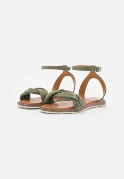 Anna Field Leather - Sandalen - Khaki -Anna Field Verkoopwinkel da379952beb04a73940756bd6b440dc5
